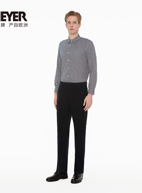 【双层】MEYER德国迈雅 男士休闲裤高腰宽松秋冬款23300-BERLIN