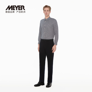 男士 MEYER德国迈雅 休闲裤 高腰宽松秋冬款 BERLIN 23300 双层