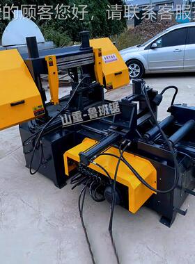 厂家2直供GX428锯床 双立柱转角GZK4228锯床属 效金带锯床高切割