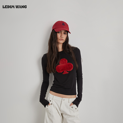 LEDIMWANG羊毛针织内搭打底衫