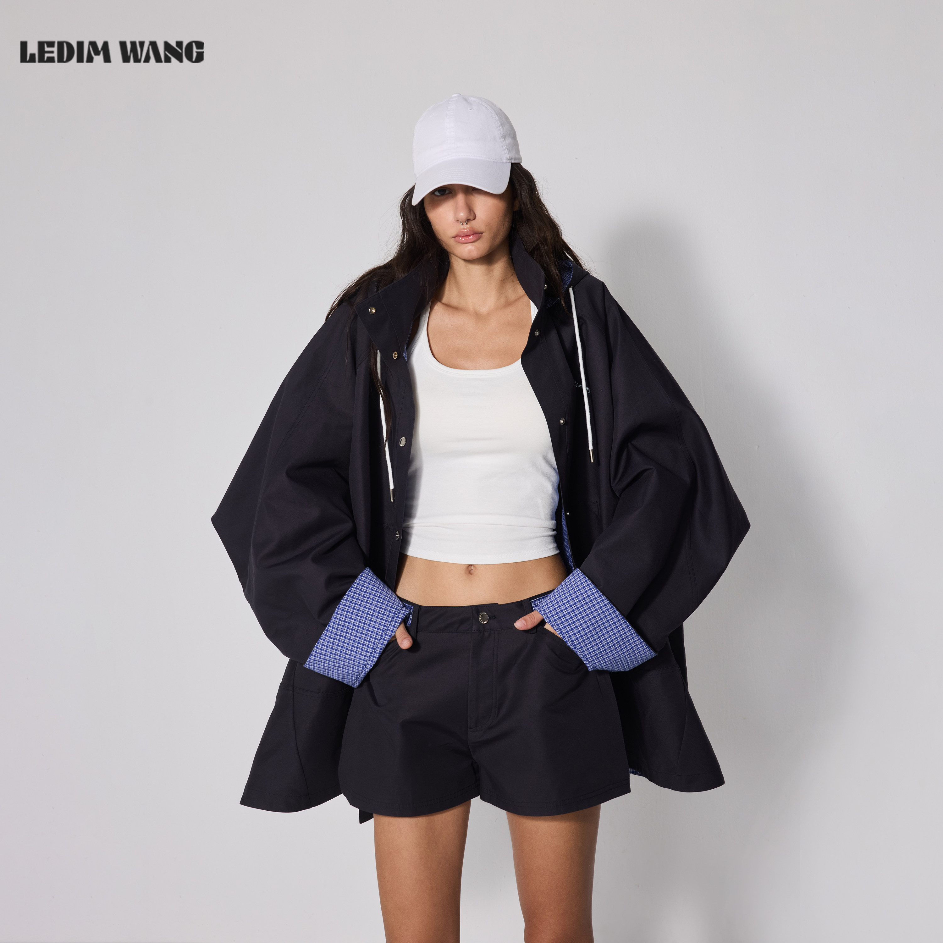 LEDIMWANG双面撞色时尚套装女图片
