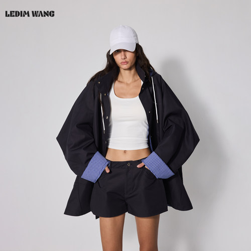 LEDIMWANG双面撞色时尚套装女