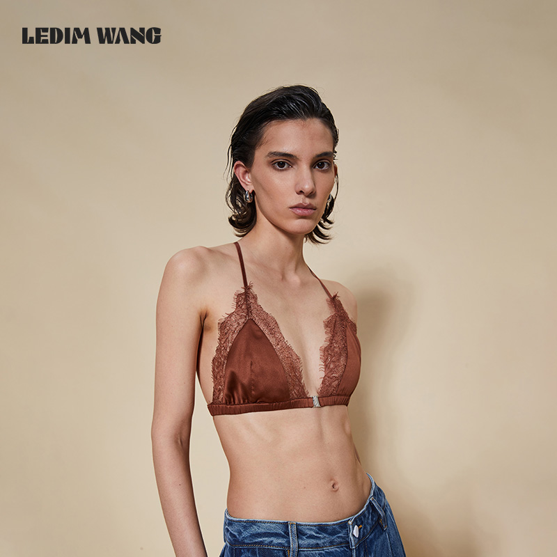 LEDIMWANG法式三角杯蕾丝内衣