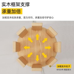新品儿童小凳子家用换鞋凳实用型小板凳客厅万向轮坐凳可爱风滑轮