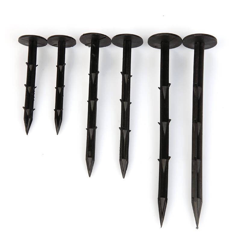 新新品遮阳农用塑料地钉防草v布除草布钉大棚地膜固定网地钉定销