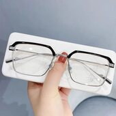 极速攸迪卡 潮流防蓝光黑框变色近视镜女专业 大框眼镜男方框时尚