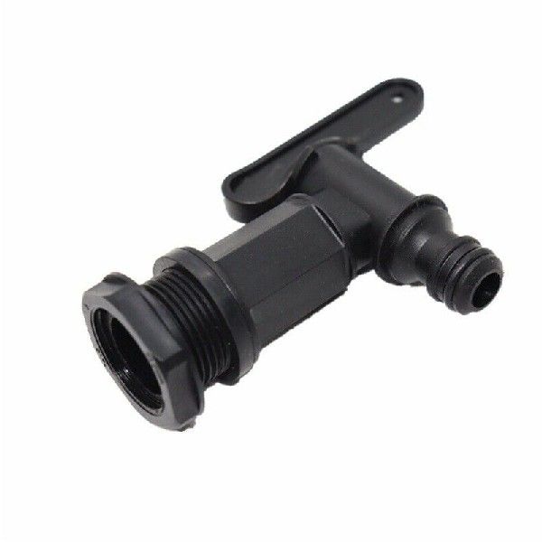 2Pcs 3/4Inch Garden IBC Tank Container Barrel Joint Faucet