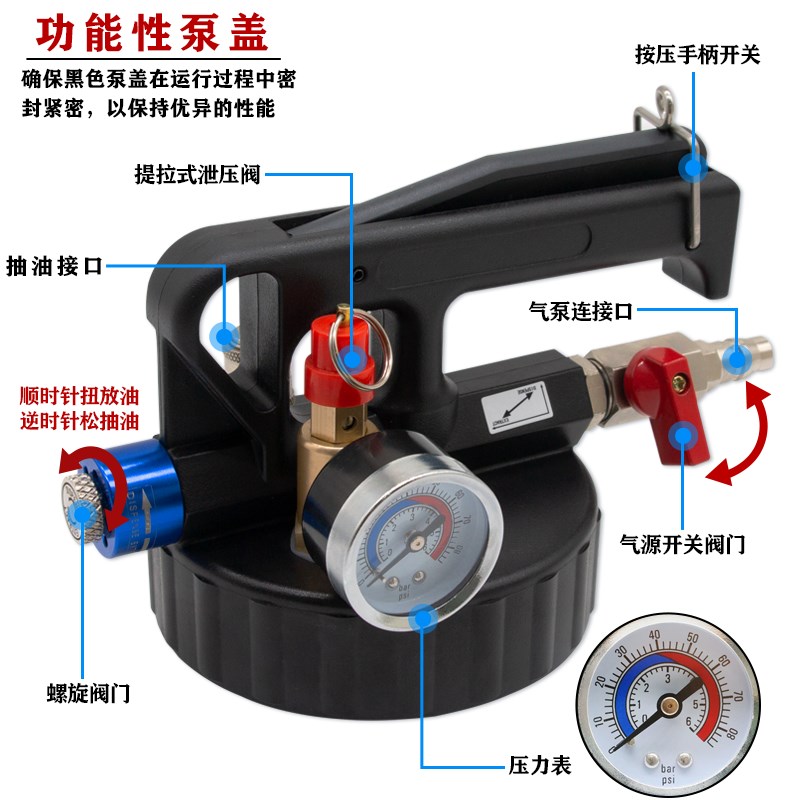 极速气动变速箱油加注工具更换机全合成自动波箱油加油机加注器换