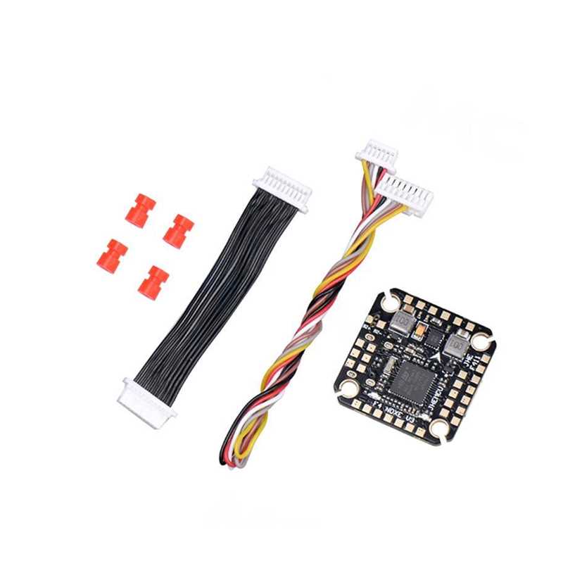 FPV JHEMCU F4 NOXE V3飞控 5V 10V BEC OSD 气压计 黑匣子 20*2