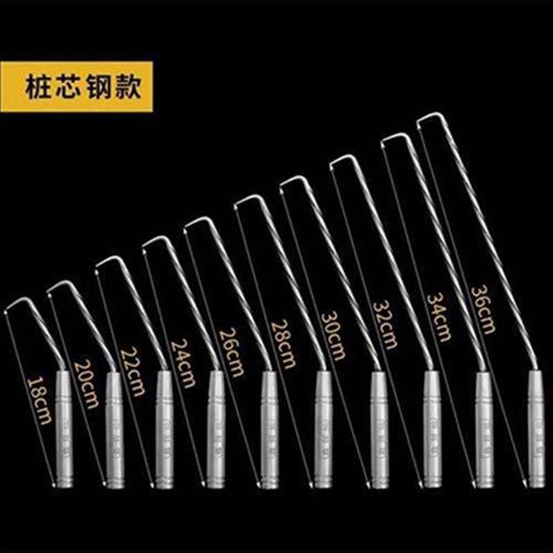 新品灿扎勾钢筋工扎钩pm 不锈钢扎钩C桩心钢螺纹R扎勾麻花扎钩扎