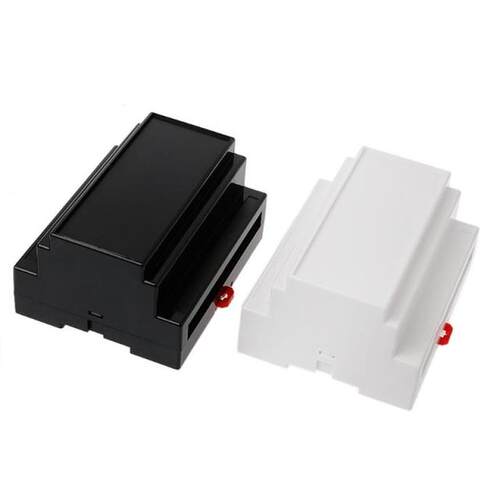 好货1Pc plastic din rail enclosure junction box electronic e