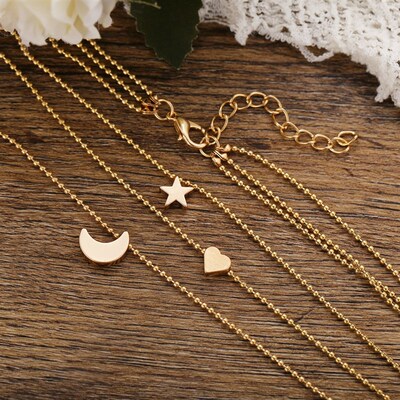 好货Pendant Clavicle Chain Retro Love Pendant Necklace