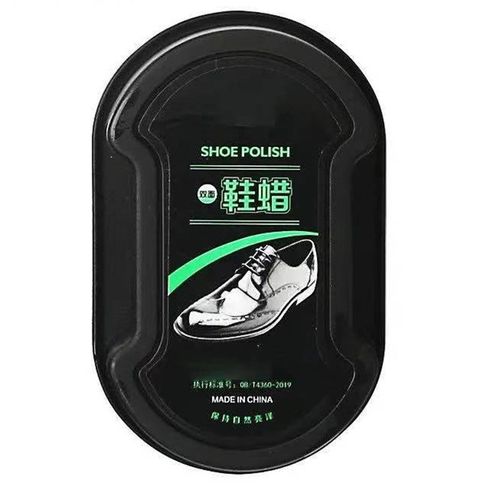 擦鞋海绵鞋油皮鞋专用储油刷子无色鞋蜡黑色速亮鞋刷一体
