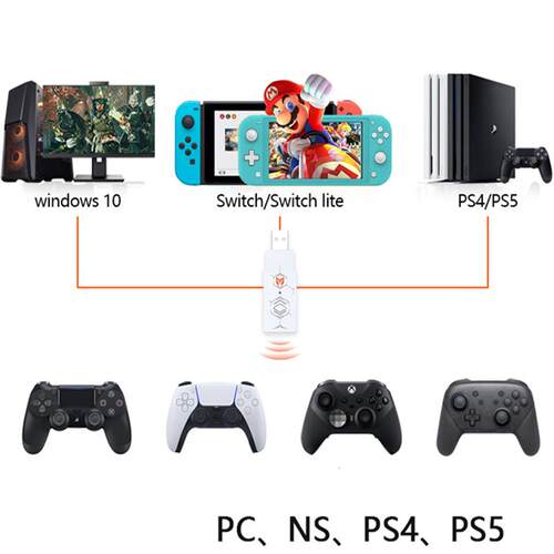 好货R100 Gamepad Converter Game Controller White USB Adapter
