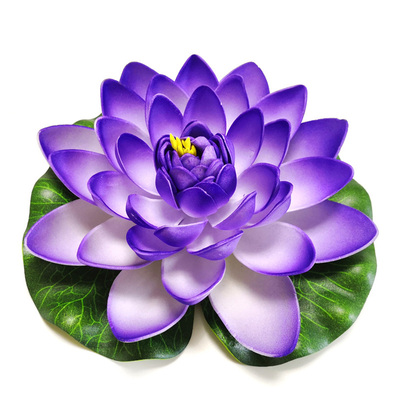 好货10/18 Cm Floating Artificial Lotus Fake Plant DIY Water