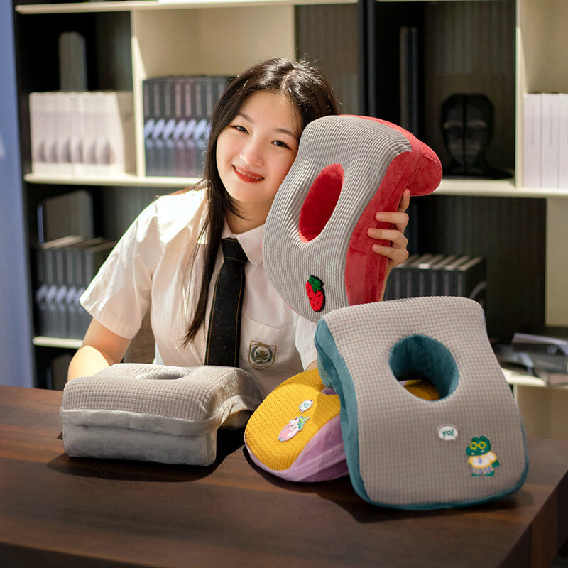 卡通午睡枕小学生趴睡枕办公室记忆棉午休枕头神器趴着睡觉可拆洗
