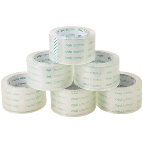好货6pcs Transparent tape packing tape delivery packaging ta