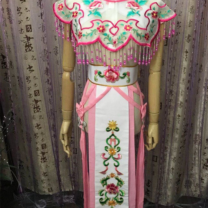 好货戏剧越剧豫剧京剧黄梅戏古装戏曲服装小旦花旦小姐云肩腰带佩