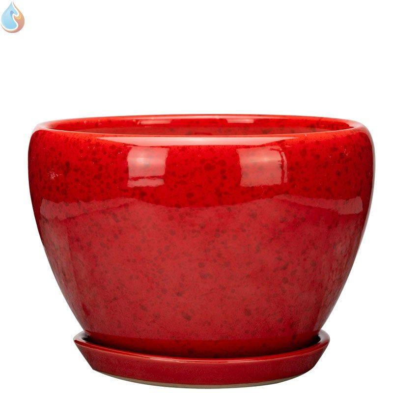 好看的花盆欧式创意简约栽树装饰品大花园艺圆柱清新中号大盆大号