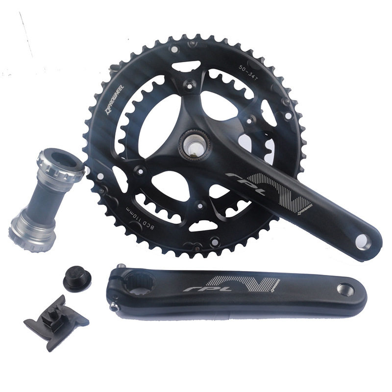 好货Prowheel浩盟RPL-521牙盘链轮170MM 50-34T齿盘带中轴公路自