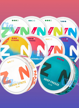 新款snus velo口含袋薄荷水果味VELO口唇袋平替ZYNsnus zyn口含袋