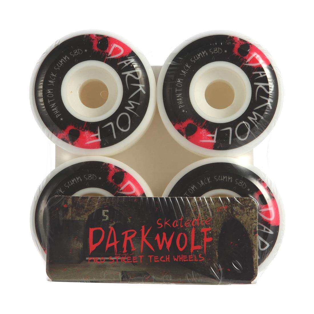 新款Darkwolf滑板58D专业双翘滑板轮四轮滑板轮子
