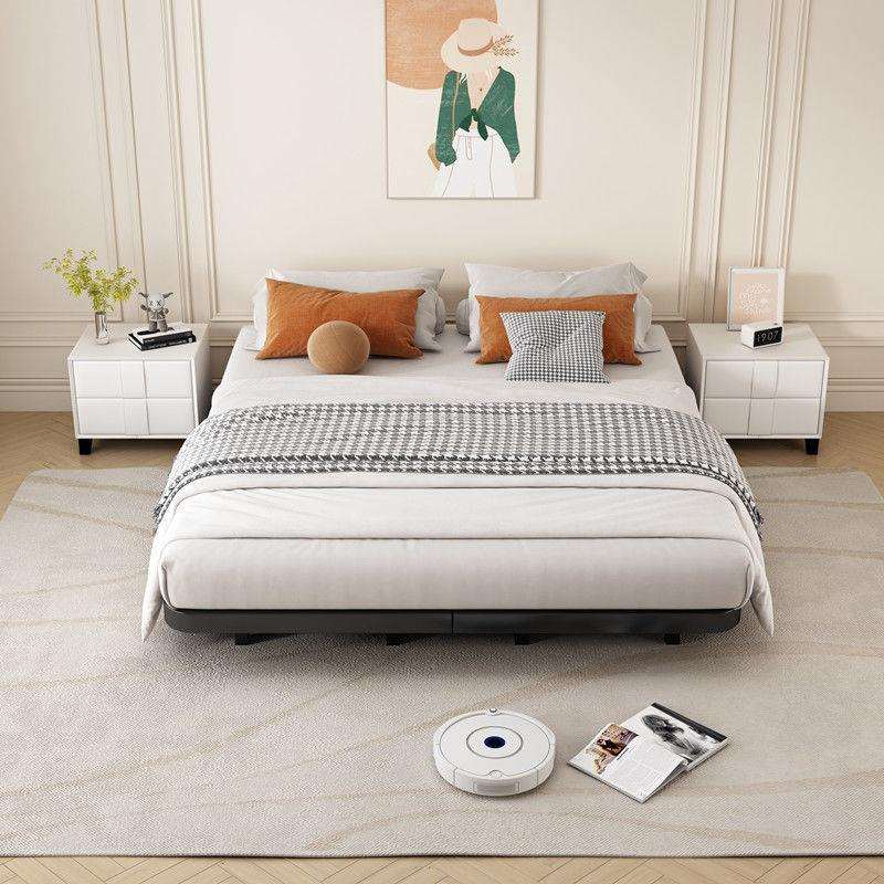 悬浮床架家用铁艺双人床无床头排骨架不锈钢床加厚铁床宿舍单人床