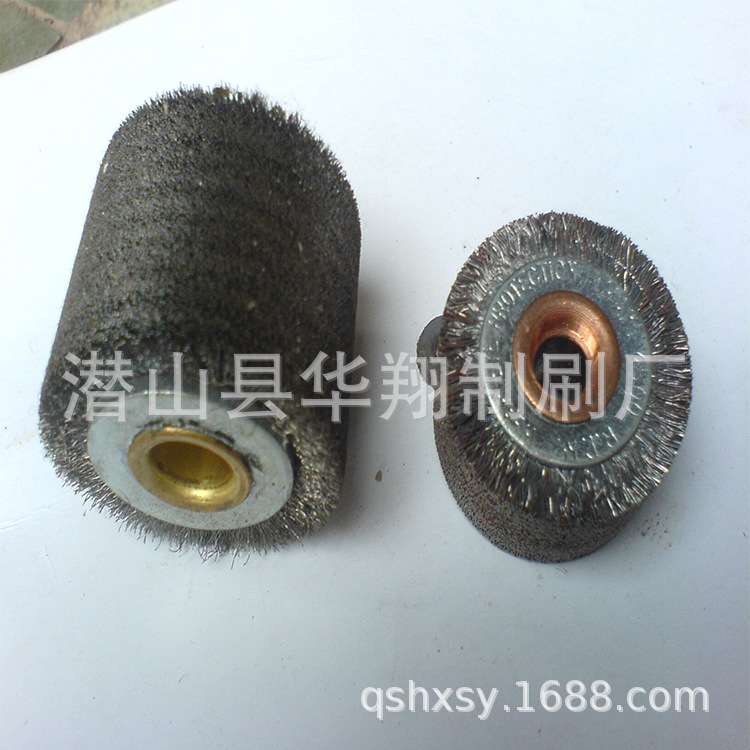 大量钢丝刷辊 钢丝刷轮 毛刷辊 质优价廉