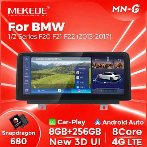 适用于BMW1SeriesF20/F21宝马一系10.25寸ID8车载大屏安卓导航仪