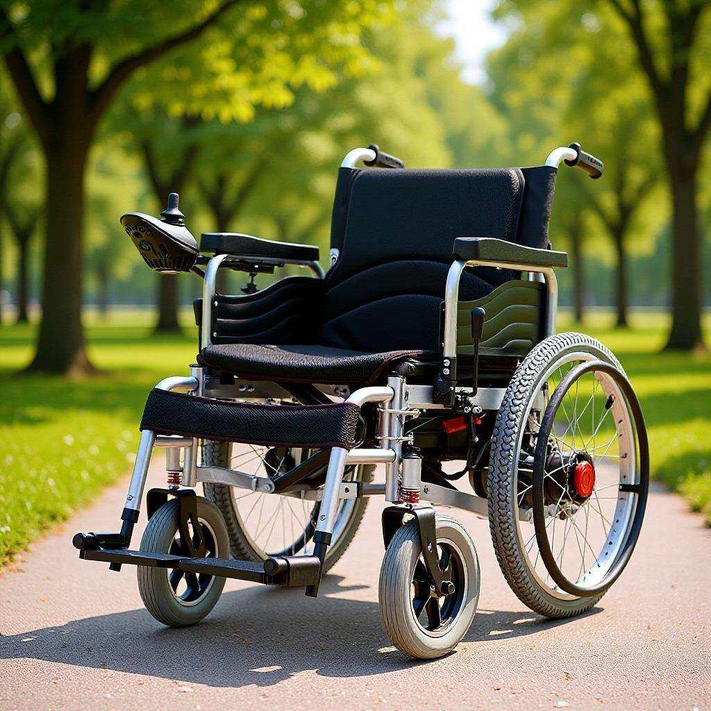 电动轮椅残疾人老人代步专用可折叠智能全自动老年四轮代步车轮椅