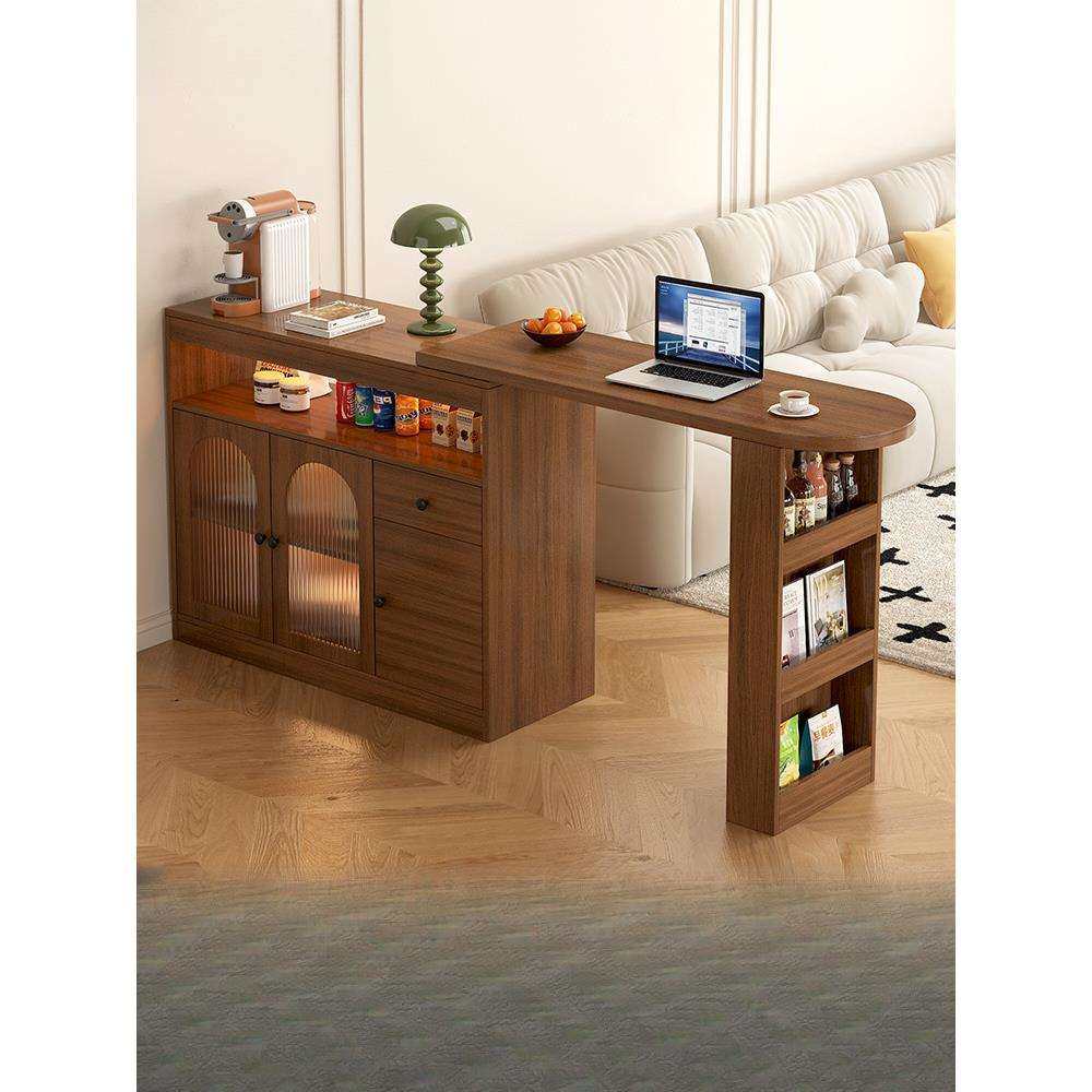 可伸缩吧台桌餐边柜一体家用客厅玄关隔断小户型阳台靠墙沙发边柜,畜牧/养殖物资,畜牧/养殖器械,淘宝优惠券,粉丝福利购,淘宝优惠卷