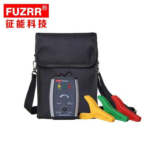 征能FR2060非接触式三相相序表正相序逆相序判断验电相序仪