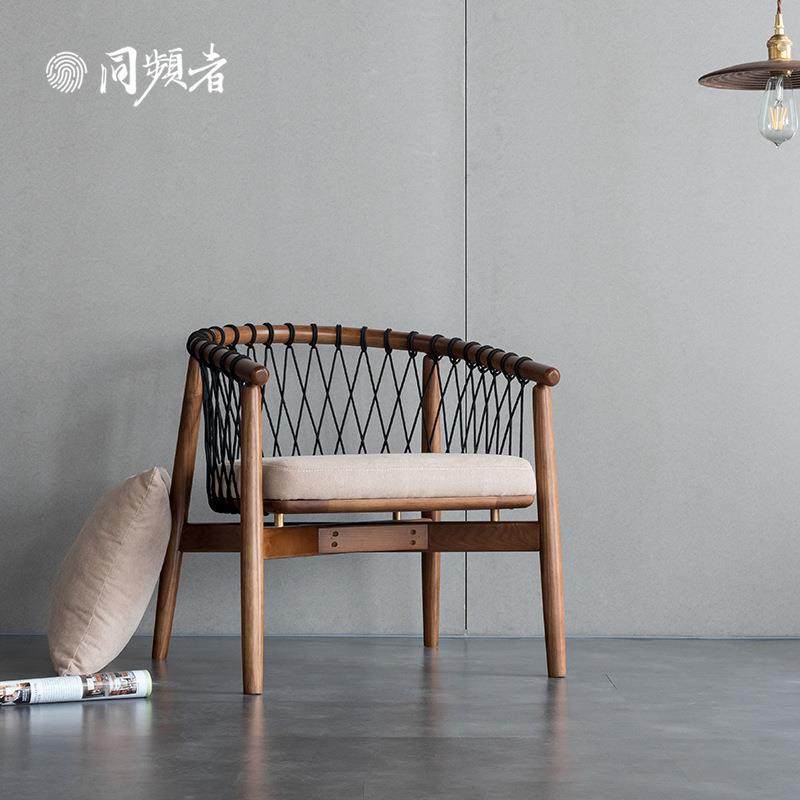 同频者北欧风客厅休闲椅现代简约阳台卧室绳编单人沙发椅,畜牧/养殖物资,畜牧/养殖器械,淘宝优惠券,粉丝福利购,淘宝优惠卷