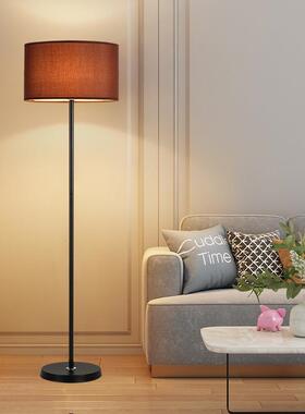 落地灯北欧简约现代创意led灯客厅卧室网红床头书房立式落地台灯