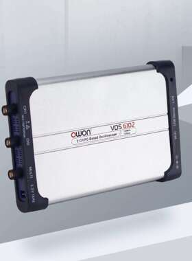 OWON虚拟PC数字示波器VDS6102双通道100M便捷标配信号源二次开发