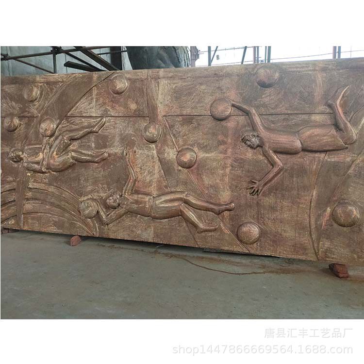 铜浮雕 厂家大型铜浮雕 复古雕塑壁画锻铜地雕