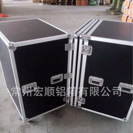 出售航空运输铝箱大型设备展示仪器箱便携式LED航空箱