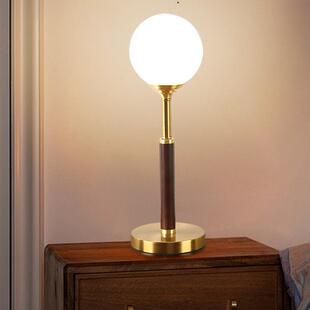 台灯卧室床头护眼灯北欧简约现代创意落地灯调光触摸开关led