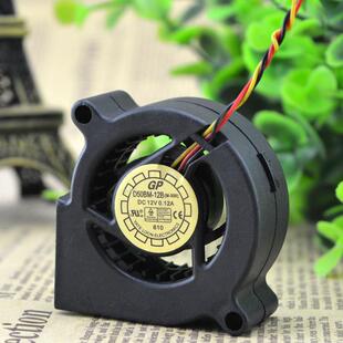 悦伦YATE50205cm5厘米涡轮鼓风机散热风扇12V0.12AD50BM-12B