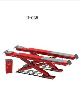 UNITE优耐特单层藏地四轮定位大剪举升机不含小车U-C554535