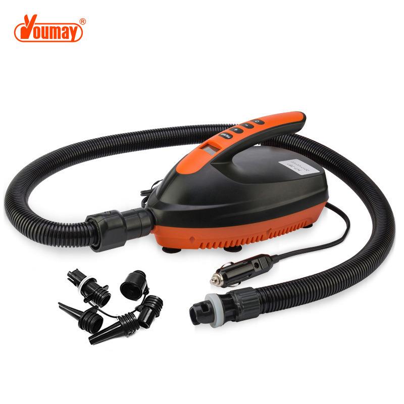 电动充气泵SUP浆板快速充气12V车载电动充气泵