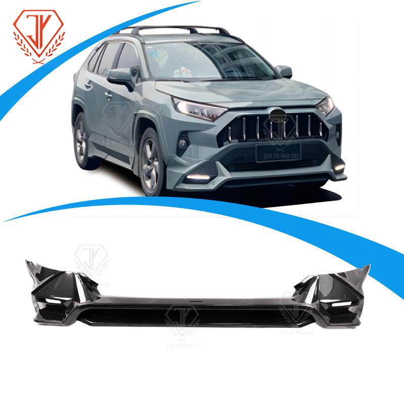 直销适用于RAV4TRD款前包围套件2019+款改装防撞前杠ABS材质