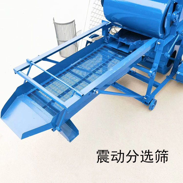 2025款花生脱壳机电动剥壳机震动分选花生剥壳机除尘型去皮脱粒机