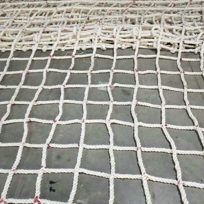平台船舶安全网防护网救生攀爬网直升机防坠落网规格齐全CCS