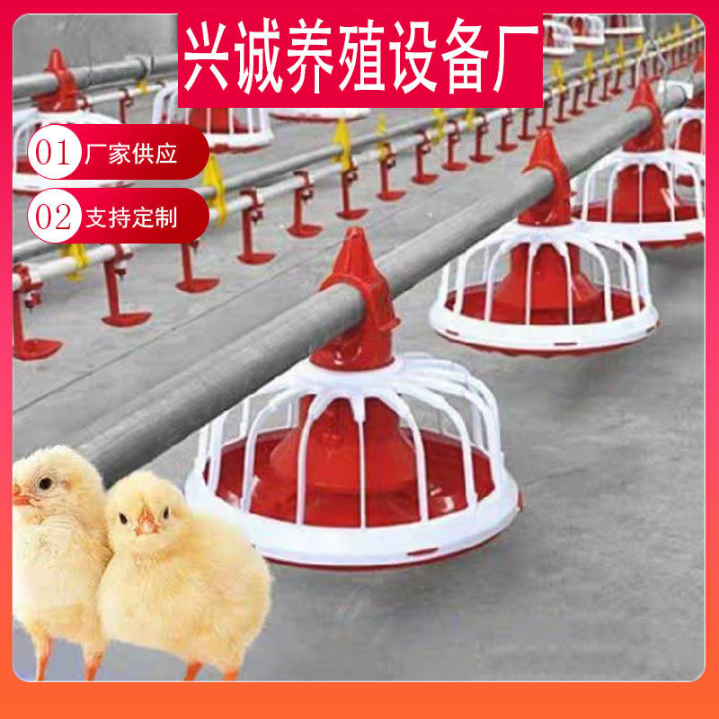 肉鸡自动料线水线饮水器绞龙肉鸡用料线料线配件养鸡厂专用设备