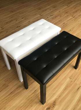 琴凳钢琴凳书箱单人双人椅子电钢琴黑色白色翻盖可储物