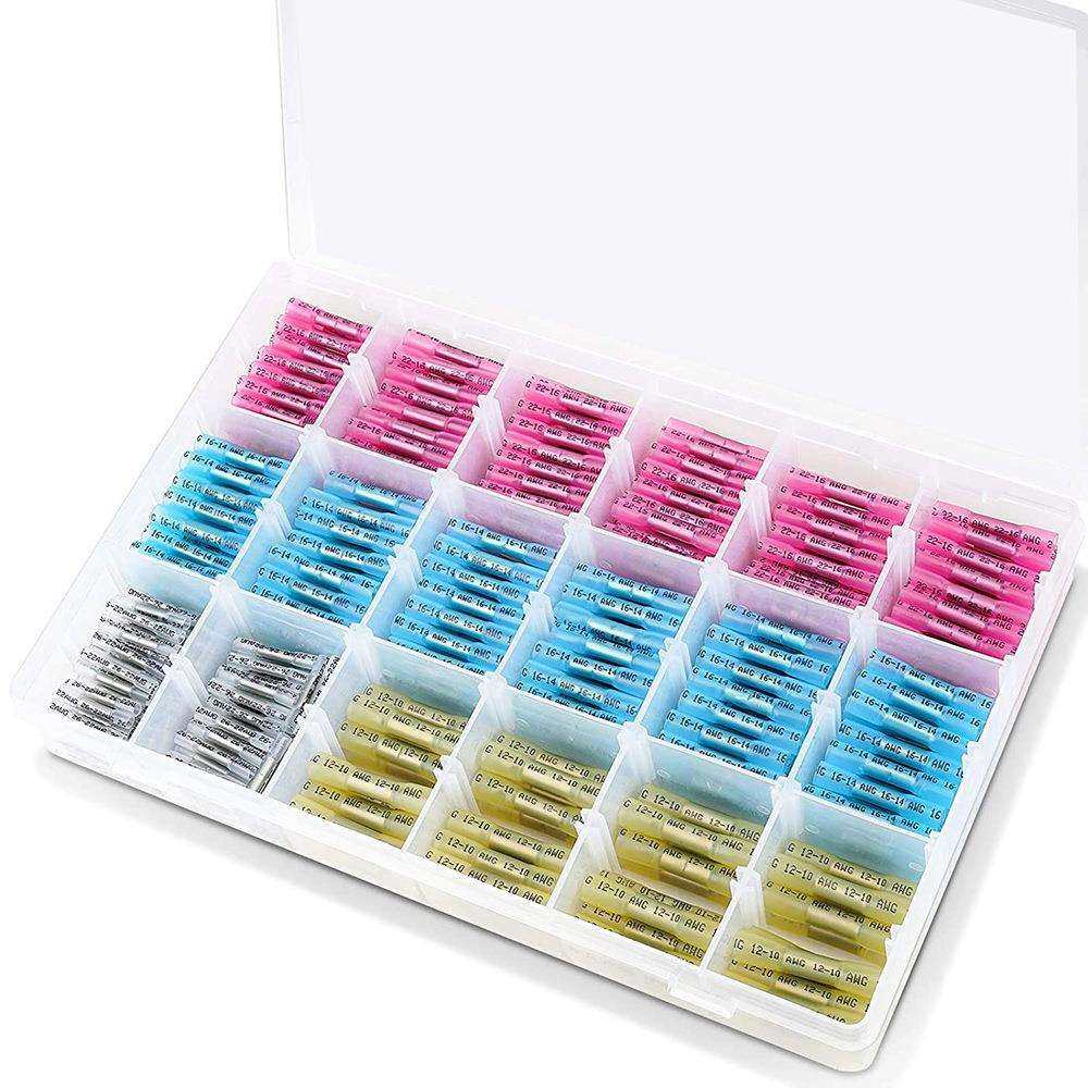 600pcs热缩端子接线端子中间中接管端子套装,纺织面料/辅料/配套,纺织机械配件,淘宝优惠券,粉丝福利购,淘宝优惠卷