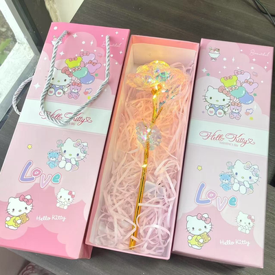 七夕限定礼盒KT猫永生花礼盒