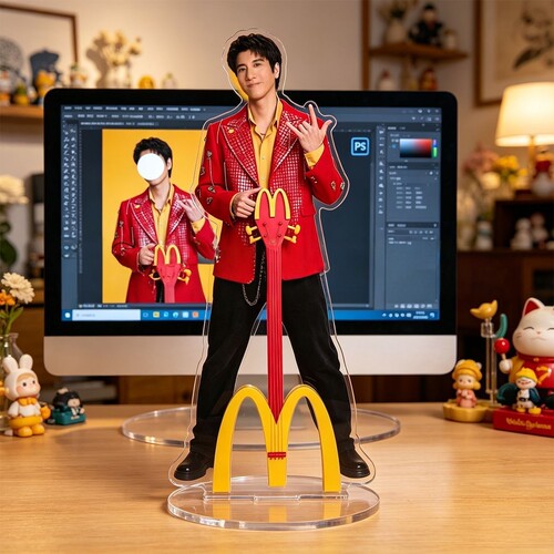汪苏泷王力宏麦当劳周边立牌