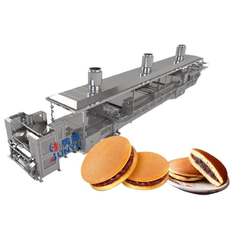 全自动低温慢烤饼皮 进口黄油添香现打奶油内馅生产线厂家直销